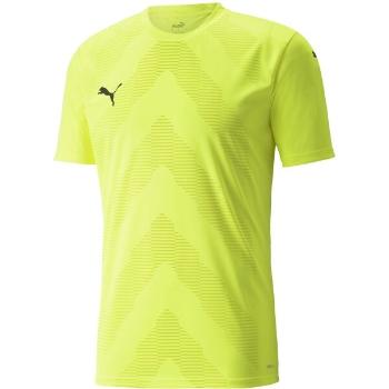 Puma TEAMGLORY JERSEY TEE Pánské fotbalové triko, žlutá, velikost