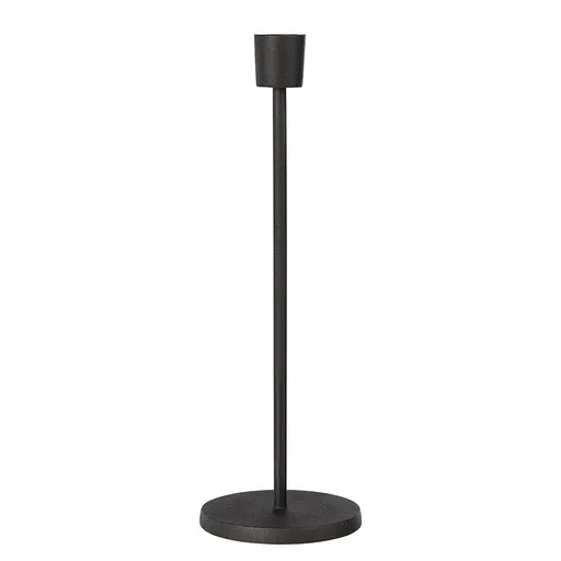 HIGHLIGHT Svícen na dlouhou svíčku 30 cm - černá