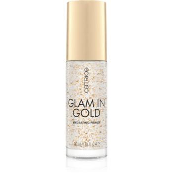 Catrice Glam In Gold Hydrating Primer hydratační podkladová báze pod make-up s 24karátovým zlatem odstín 010 Oh My Goldness 30 ml