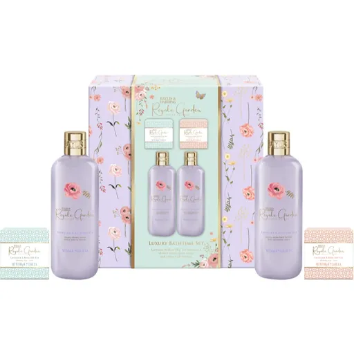 Baylis & Harding Royale Garden Lavender & Rose Hip Tea dárková sada do koupele