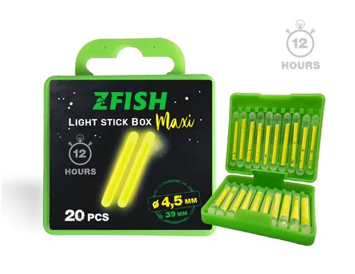 Zfish Chemické Světlo Box 20ks - 4,5x39mm,Zfish Chemické Světlo Box 20ks - 4,5x39mm
