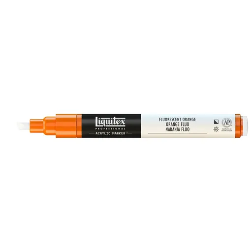 LIQUITEX Akrylová fixa oranžová 2mm Liquitex