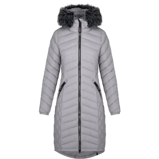 LOAP JEKABA Dámský zimní kabát, šedá, velikost
