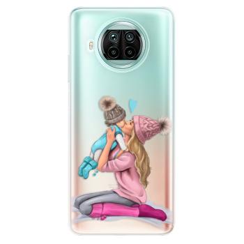 Odolné silikonové pouzdro iSaprio - Kissing Mom - Blond and Boy - Xiaomi Mi 10T Lite