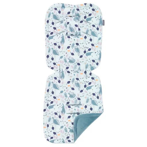 Mamo Tato Vložka do kočárku prošívaný Velvet PREMIUM Lesní svět, zelená