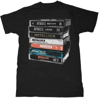 Metallica Tričko Cassette Unisex Black 2XL