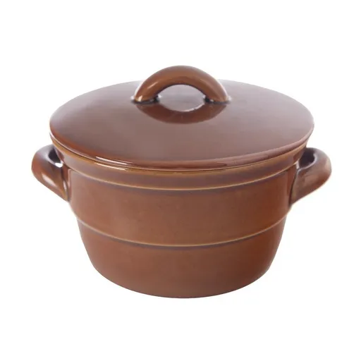 Orion Keramický hrnec na sádlo s víkem, 0,7 l, 0,7 l