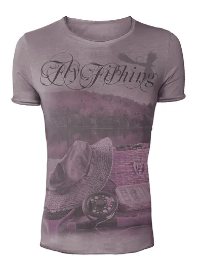 Hotspot Design Tričko Vintage Fly Fishing,Hotspot Design Tričko Vintage Fly Fishing