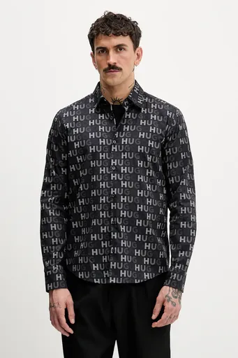 Bavlněná košile HUGO Ermo