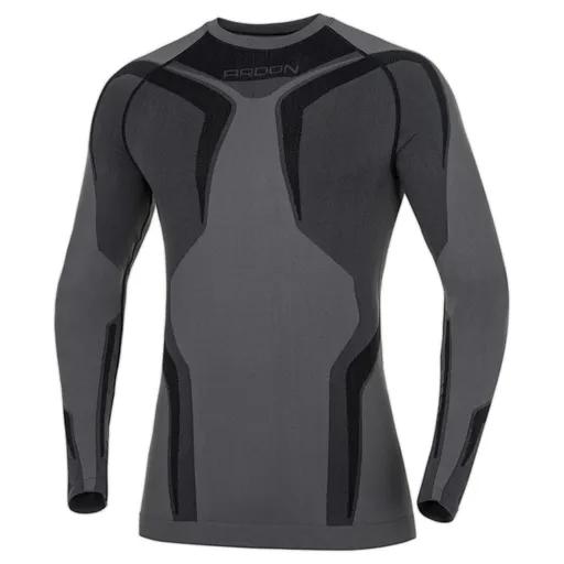 Ardon Funkční tričko s dlouhým rukávem ATROCLIM - Tmavě šedá | 2XL