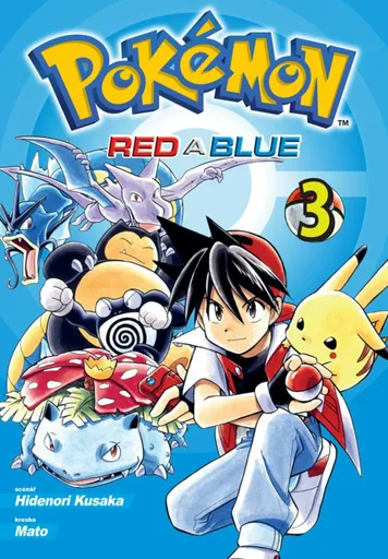 Pokémon 3 - Red a blue - Hidenori Kusaka, Mato