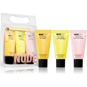 Nudestix Nudeskin 3-Step: Citrus Renew Set cestovní sada na obličej