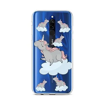 TopQ Xiaomi Redmi 8 silikon Grey Unicorns 48187 (Sun-48187)