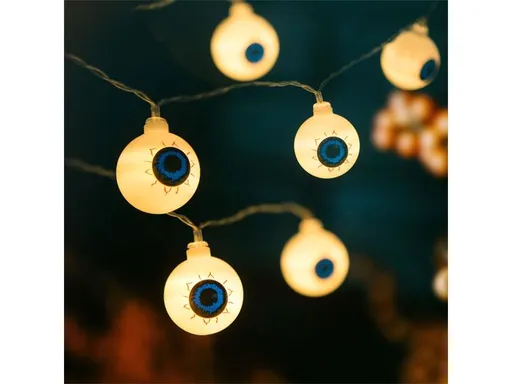 Řetěz světelný FAMILY 56528C Halloween - oči