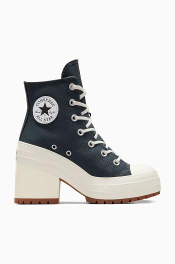 Kecky Converse Chuck 70 De Luxe Heel dámské, modrá barva, A09386C