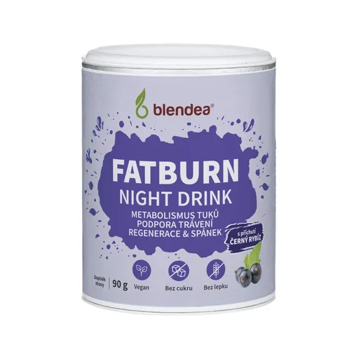 Blendea Fat Burn night drink černý rybíz 90 g