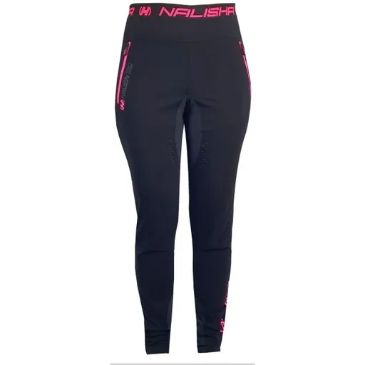 HAVEN NALISHA SLIMFIT LONG Unisex kalhoty, černá, velikost