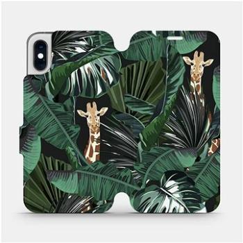 Flip pouzdro na mobil Apple iPhone XS - VP06P Žirafky (5903516776511)