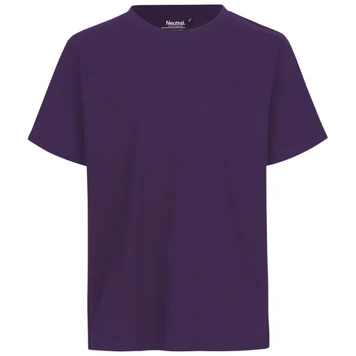 Neutral Tričko z organické Fairtrade bavlny - Fialová | 2XL