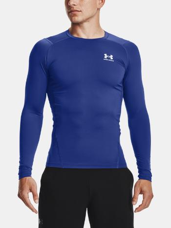 Under Armour UA HG Armour Comp LS Triko Modrá