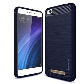 iPaky gumové pouzdro Slim Carbon Flexible TPU na Xiaomi Redmi 4A, modré (IPA40498)