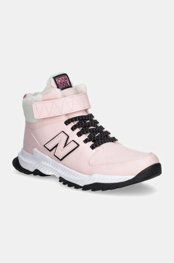 Dětské sneakers boty New Balance 800 růžová barva, GT800TFP