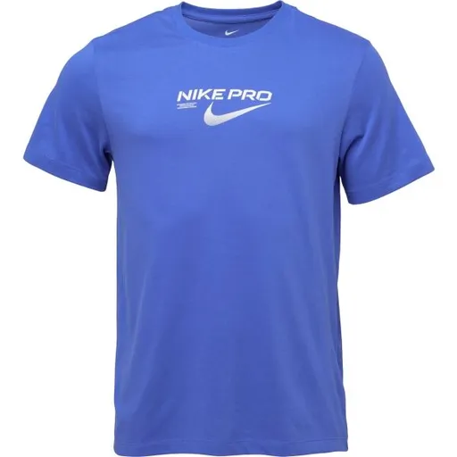 Nike DRI-FIT TEE PRO TRAINING M Pánské sportovní triko, modrá, velikost