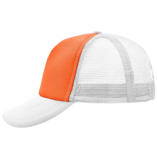 Myrtle Beach (Daiber) 5 panelová kšiltovka MB070 - Oranžová / bílá | uni