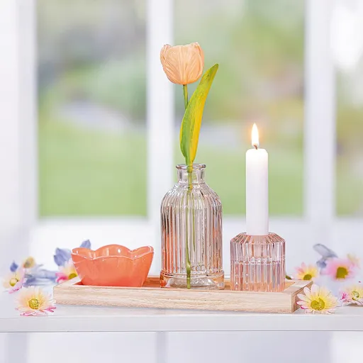 Gilde Dekorační sada Květinové kouzlo, 5dílná