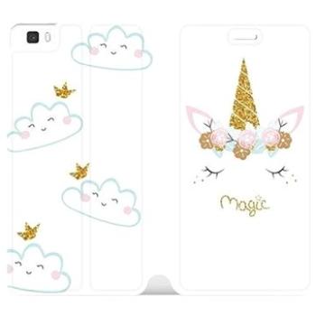 Flipové pouzdro na mobil Huawei P9 Lite - MH01P Jednorožec magic (5903226726219)