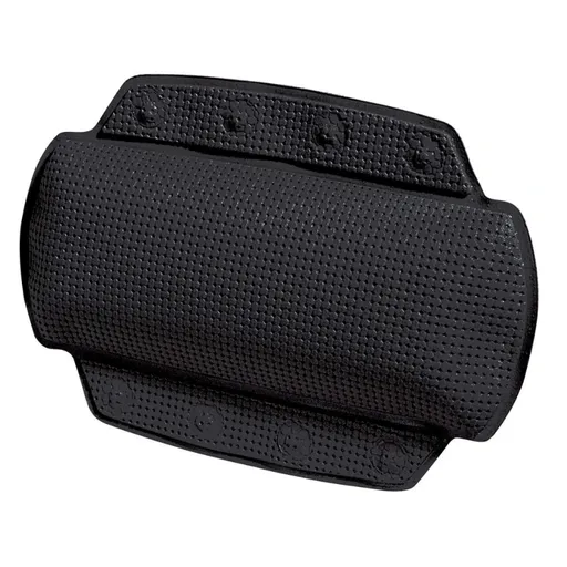 Spirella Polštář do vany ALASKA, černá, 32 x 23 cm