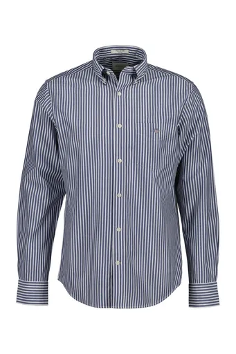 KOŠILE GANT REG CLASSIC POPLIN STRIPE SHIRT PERSIAN BLUE