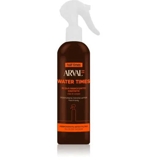Arval Half Times Moisturising Tanning Water osvěžující sprej na prodloužení opálení 300 ml