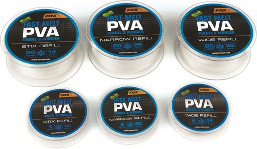 Fox náhradní pva punčocha edges refill fast melt-5 m 25 mm