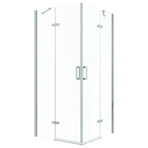 KERRA Sprchový kout Flow 90 Chrom (bez vaničky) 5907548117854