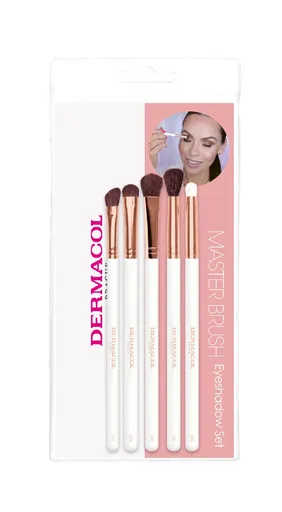 Dermacol Sada kosmetických štětců s pouzdrem 5 ks