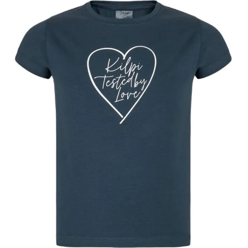 KILPI ALBION Dívčí tričko, tmavě modrá, velikost