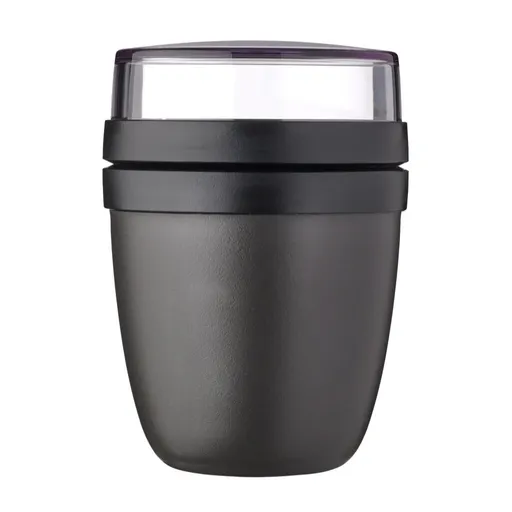 Obědový box ELLIPSE MINI 300 + 120 ml, severská černá, plast, Mepal