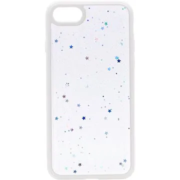 iWill Clear Glitter Star Phone Case pro iPhone 7 White (DIP888-10)