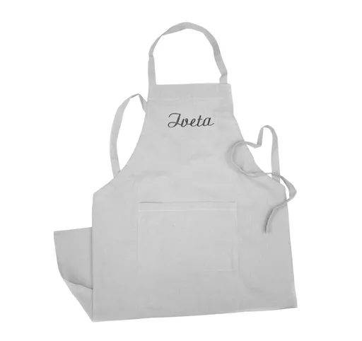 Kuchyňská zástěra s výšivkou