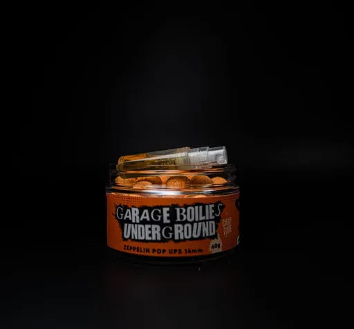 G.B.U. Plovoucí boilies Zeppelin Pop Ups Broskev-Pepř - 14mm 40g,G.B.U. Plovoucí boilies Zeppelin Pop Ups Broskev-Pepř - 14mm 40g