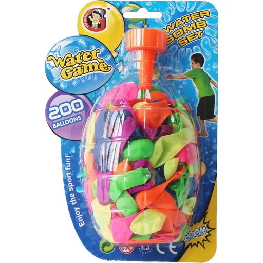 Vodní bomby s nástavcem 200 ks