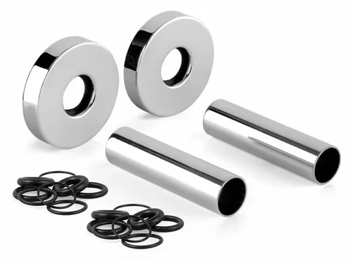 Bruckner WICHER krycí rozeta pro středové připojení 50 mm, chrom