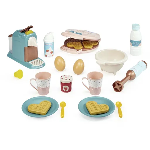 Ecoiffier Snídaňový set 3 v 1