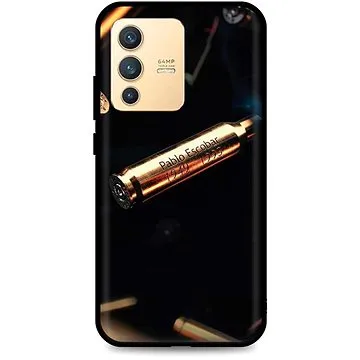 TopQ Kryt Vivo V23 5G silikon Pablo Escobar Bullet 72764 (Sun-72764)