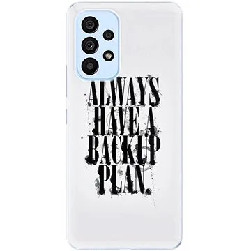 iSaprio Backup Plan pro Samsung Galaxy A53 5G (bac-TPU3-A53-5G)