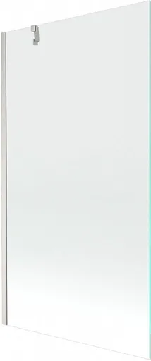 MEXEN/S Next vanová zástěna FIX 100 x 150, transparent, nikl kartáčovaná 895-100-000-00-00-97
