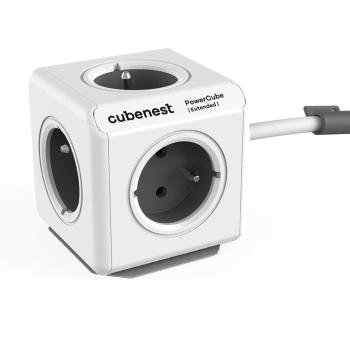 Rozbočovač Cubenest PowerCube Extended 1,5 m šedá