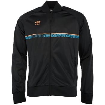 Umbro SPIRITO TRACK TOP SNR Pánská mikina, černá, velikost