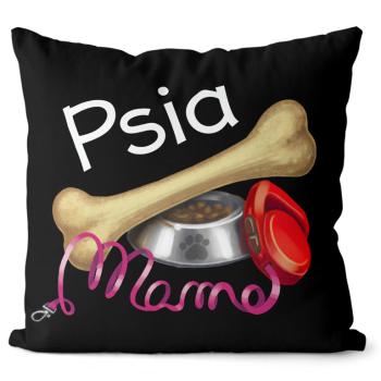 Vankúš Psia mama (Velikost: 55 x 55 cm)